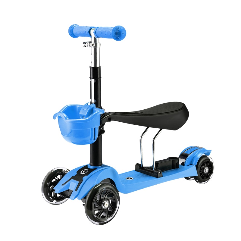 3 Wheel Scooter Removable Seat For Kids
