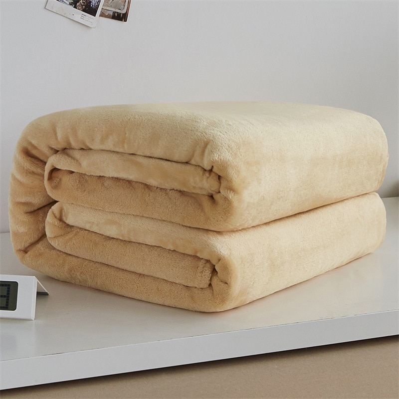 Plush Blankets Warm Soft Fleece