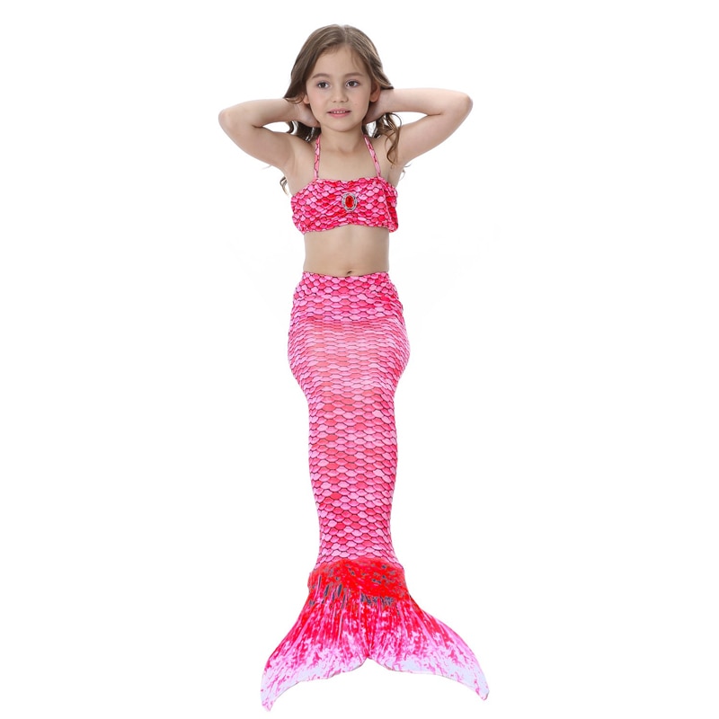 Mermaid Tails For Kids Bikini Swimwear