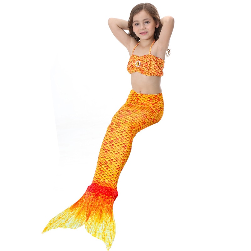 Mermaid Tails For Kids Bikini Swimwear