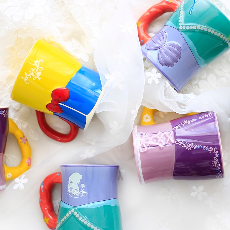 Disney Mugs 3D Princess Cups