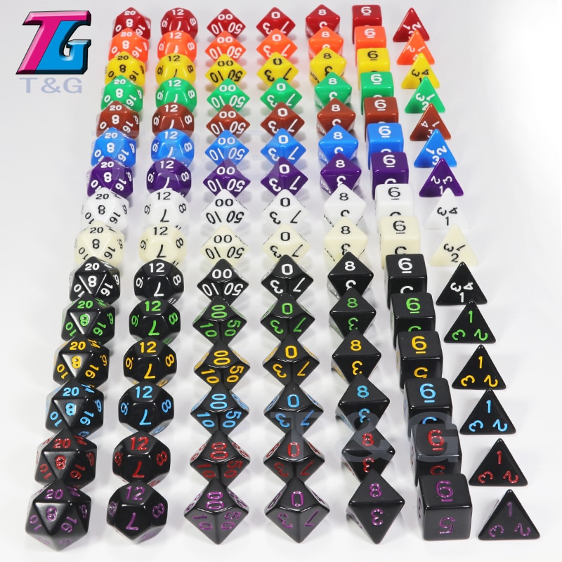 Dice 7pcs Board Games Accessory