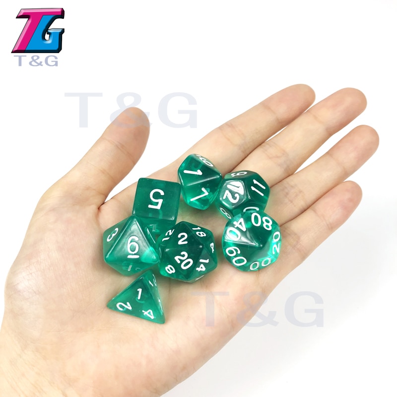 Dice 7pcs Board Games Accessory