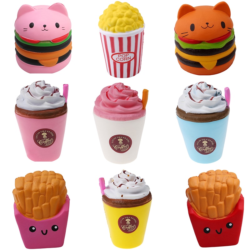 Food Squishies Stress Relief Toys