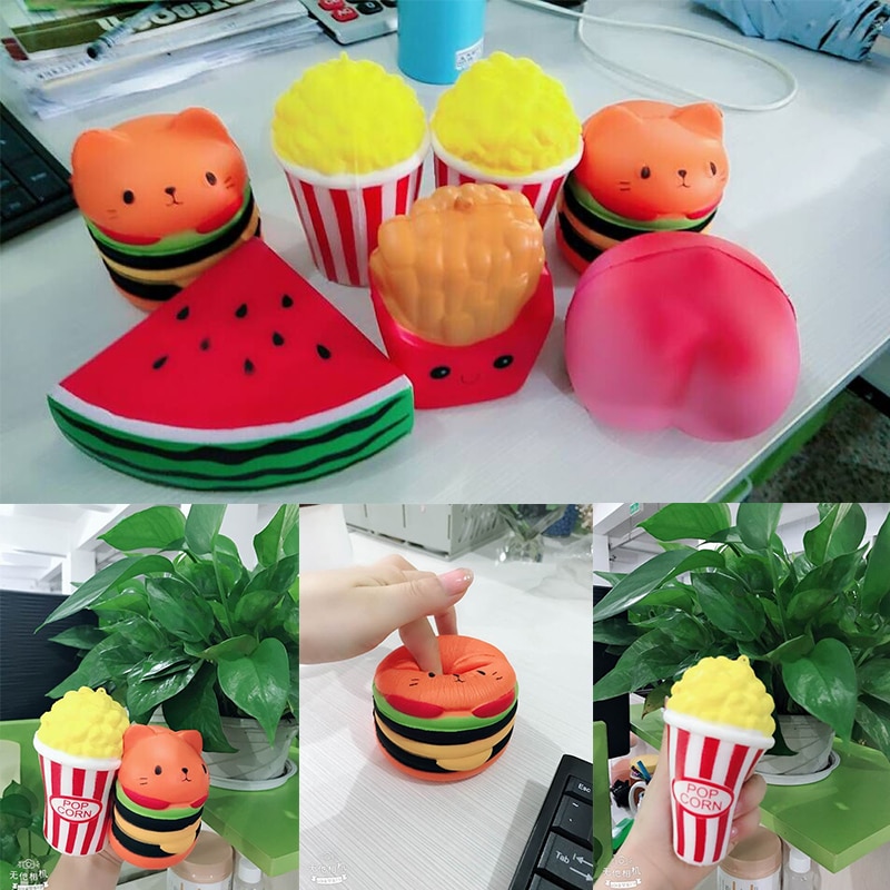 Food Squishies Stress Relief Toys