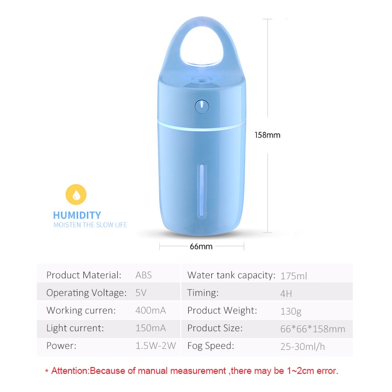 Mini Humidifier Personal Aroma Diffuser