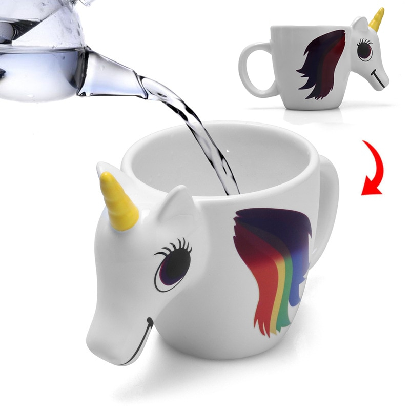 Magic Cup Unicorn Cartoon Mug