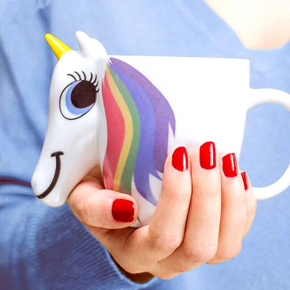 Magic Cup Unicorn Cartoon Mug