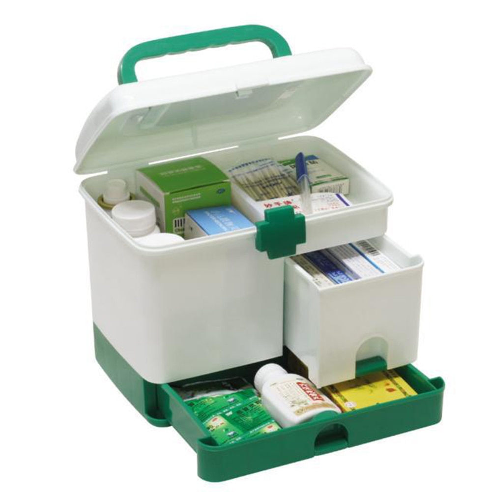First Aid Box Multi-layer Medicine Kit
