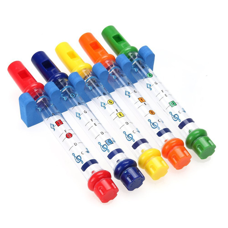 Bath Toys Colorful Water Flute