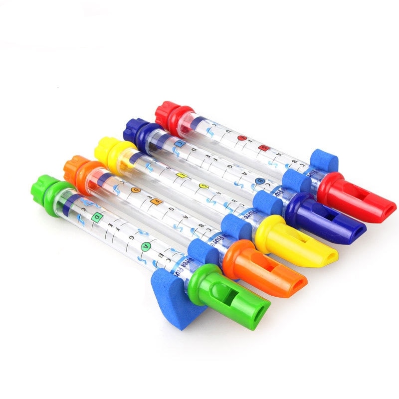 Bath Toys Colorful Water Flute