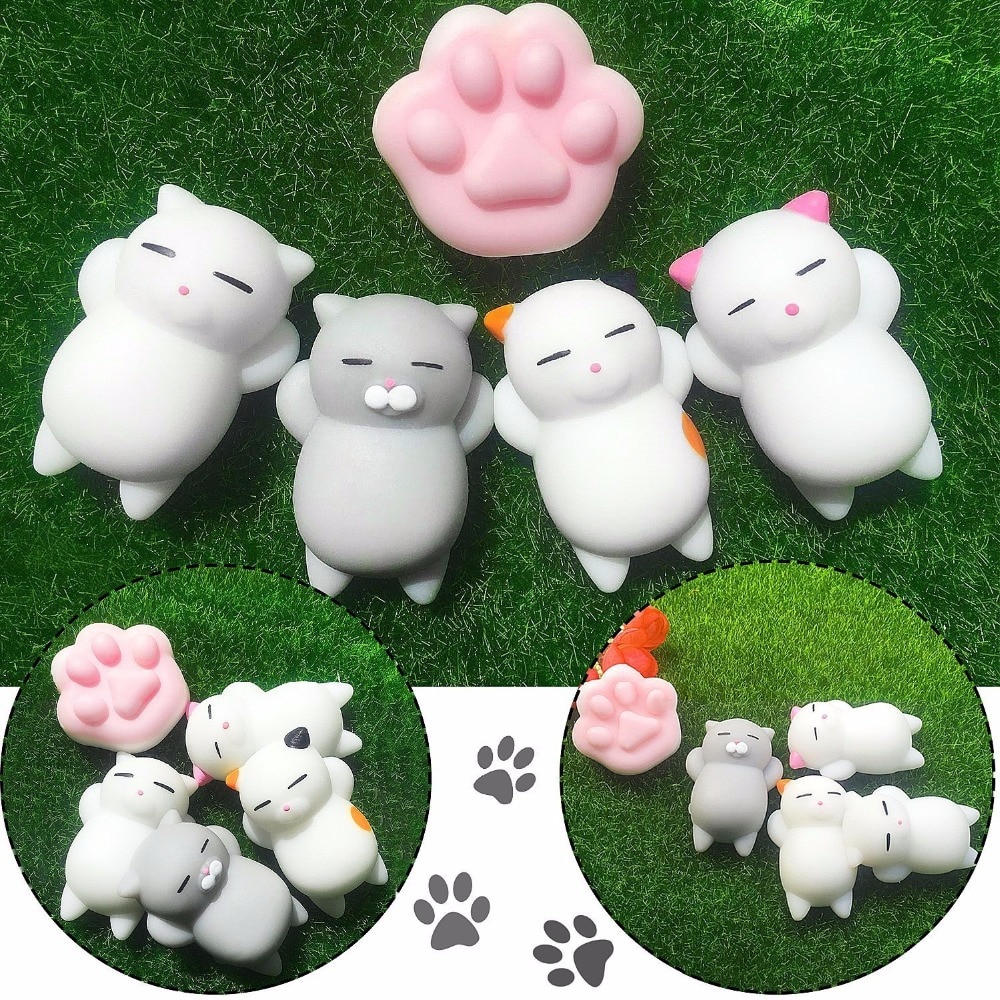 Squishy Cute Cat Stress Relief Toys