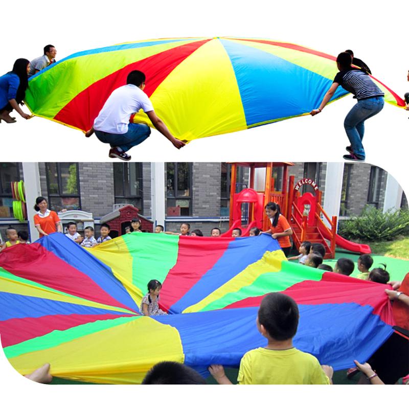 Kids Rainbow Parachute Game