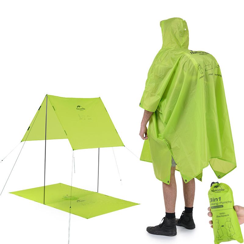 3-in-1 Portable Hiking Poncho