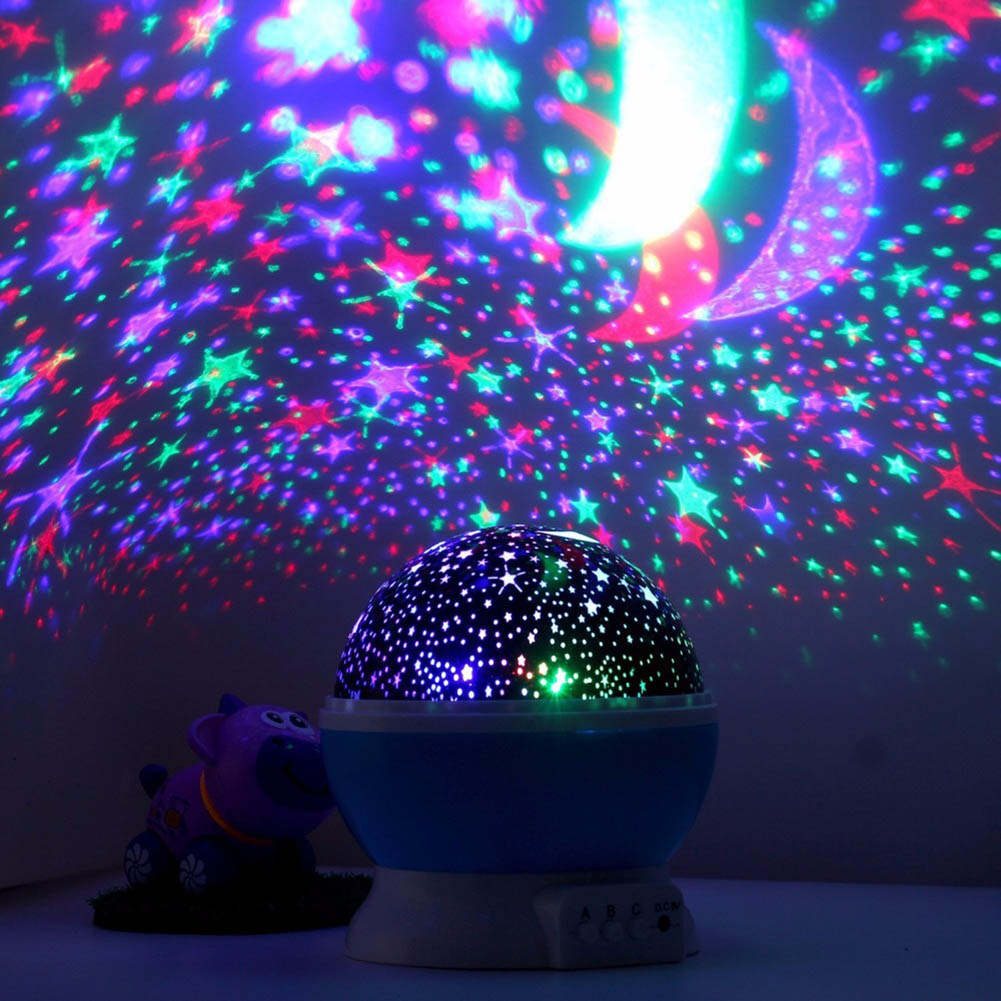 Kids Night Light Star Projector