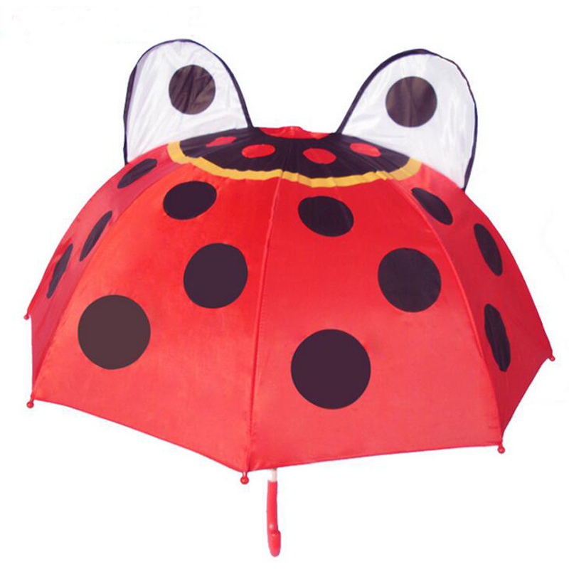 Kids Umbrellas Cute Cartoon 3D Ears Design