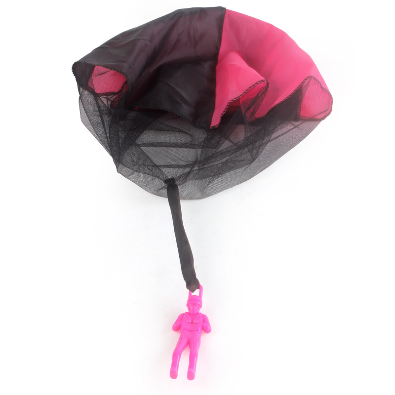 Parachute Toy Soldier Hand Throwing