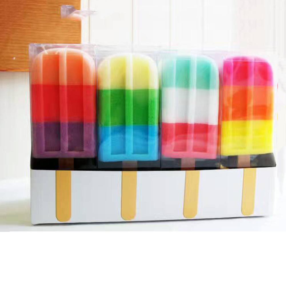 Rainbow Ice Cream Themed Shower Sponge