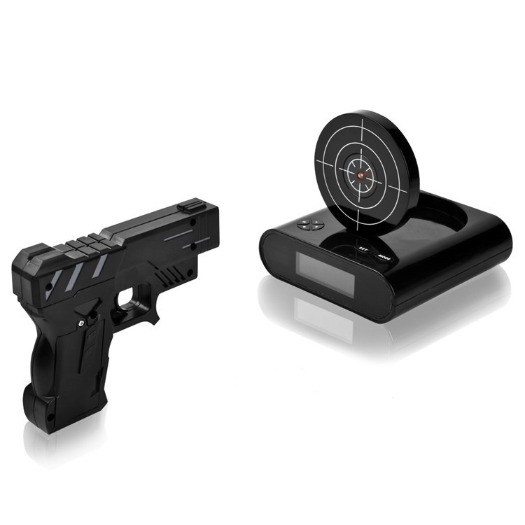 Target Laser Shooting Alarm Clock