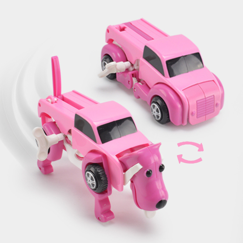 Automatic Transform Dog Car Vehicle