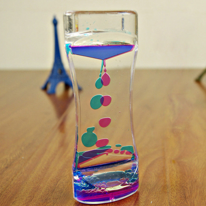 Liquid Timer Floating Color Mix Toy