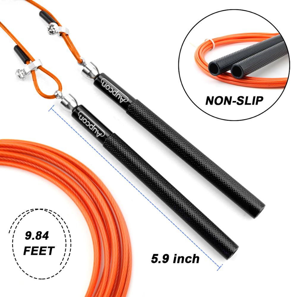 Adjustable Cable Jump Rope with Bag