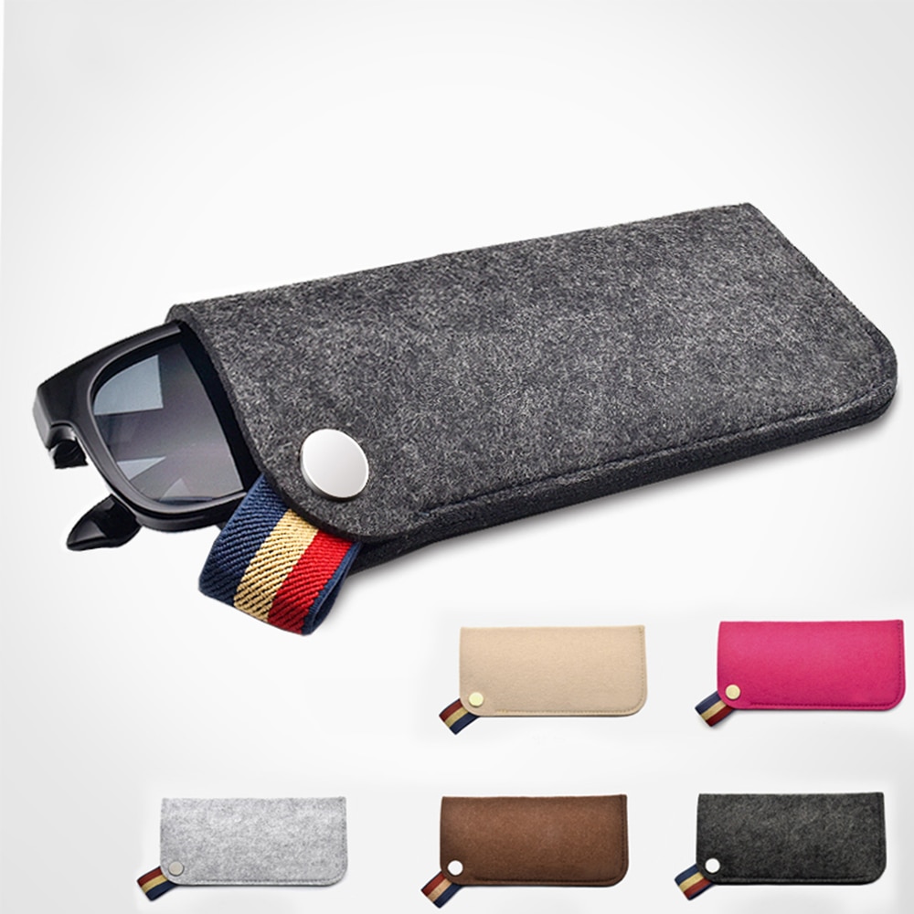 Soft Sunglasses Sleeve Pouch