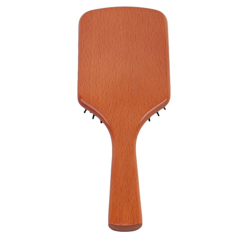 Wooden Paddle Brush Hair Care Accessory