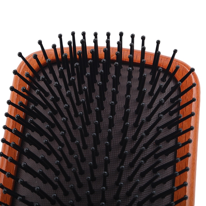 Wooden Paddle Brush Hair Care Accessory