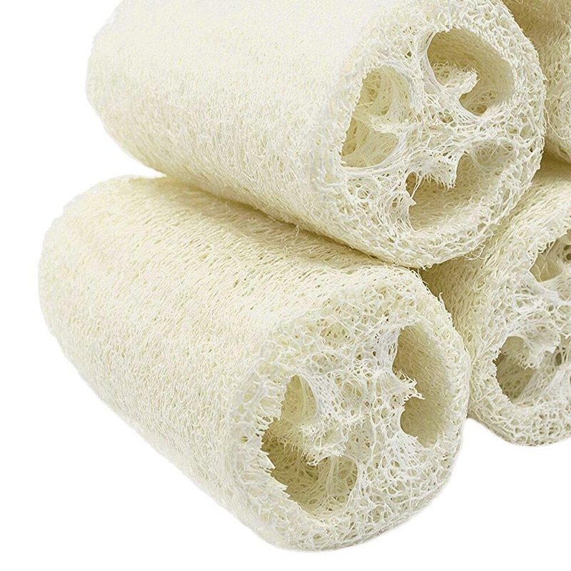 Exfoliating Organic Loofahs (6pcs)