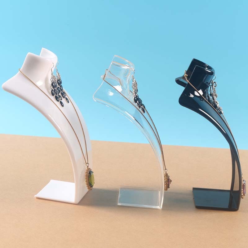 Hard Plastic Necklace Display Stand