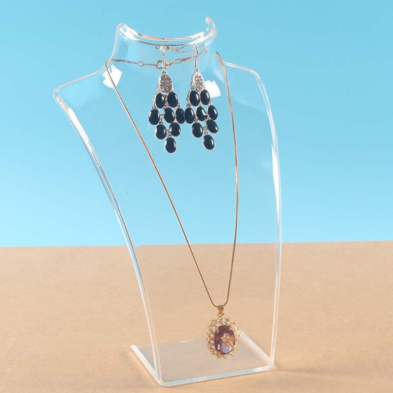 Hard Plastic Necklace Display Stand