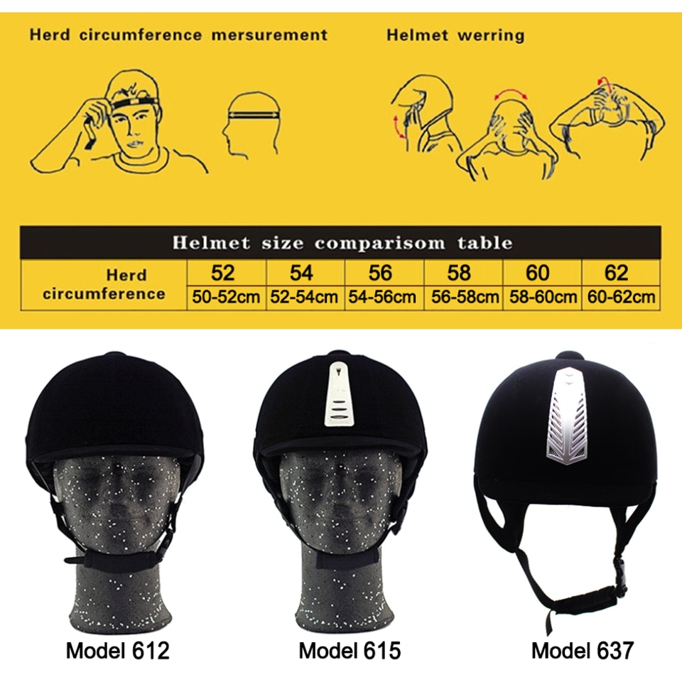 Adjustable Safety Equestrian Helmet