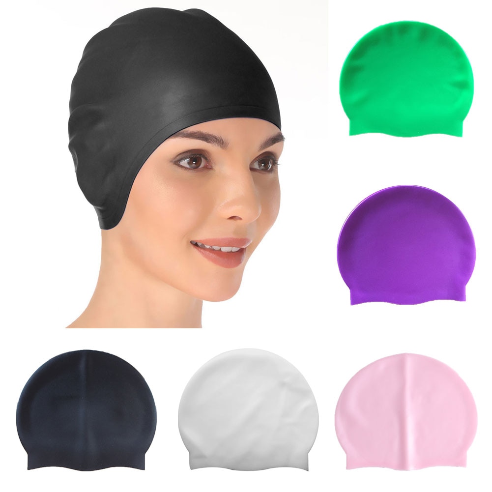 Waterproof Silicone Swimming Cap