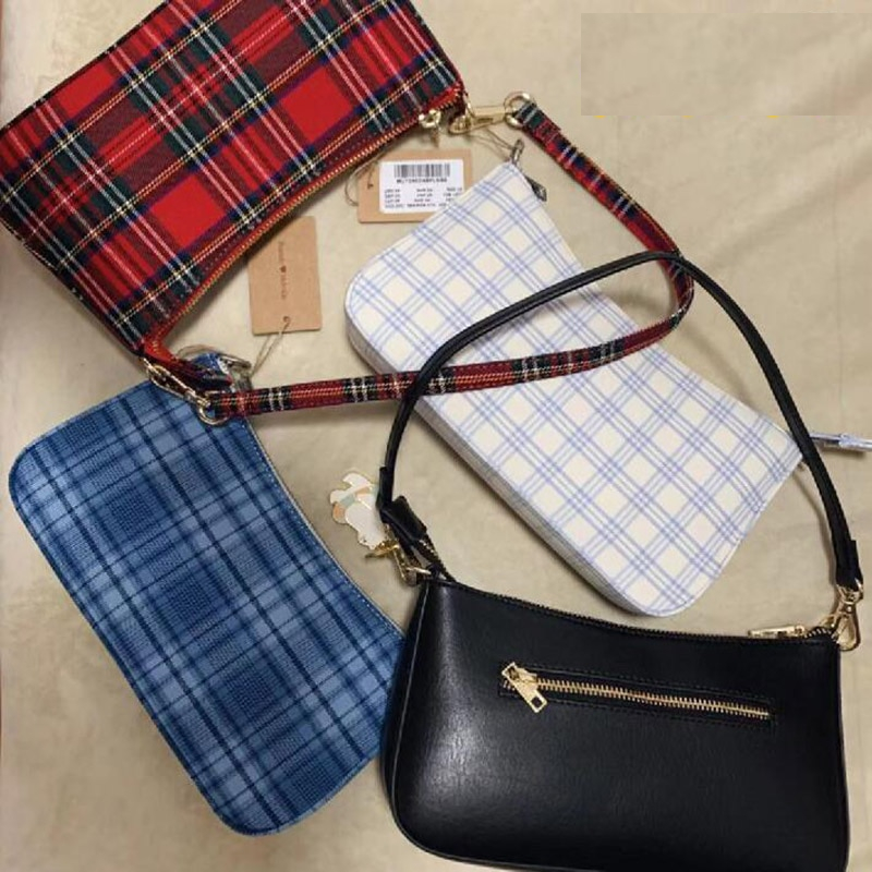 Plaid Handbag For Women