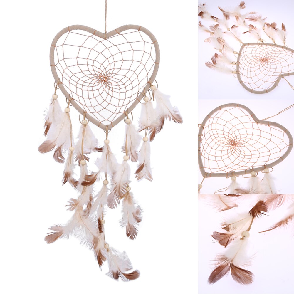 Heart Shaped Dream Catcher Home Decoration