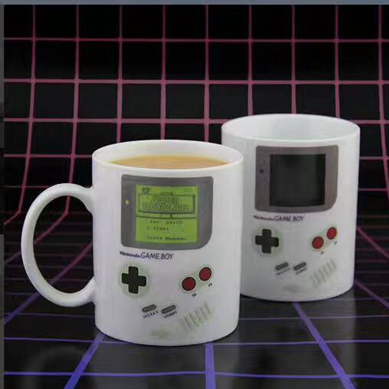 Heat Sensitive Ceramic Gameboy Mug