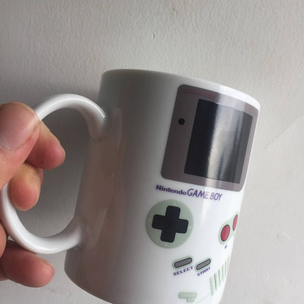 Heat Sensitive Ceramic Gameboy Mug