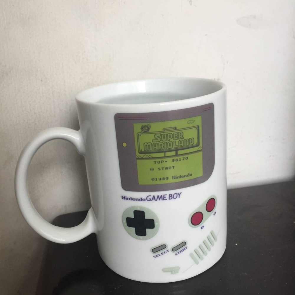 Heat Sensitive Ceramic Gameboy Mug