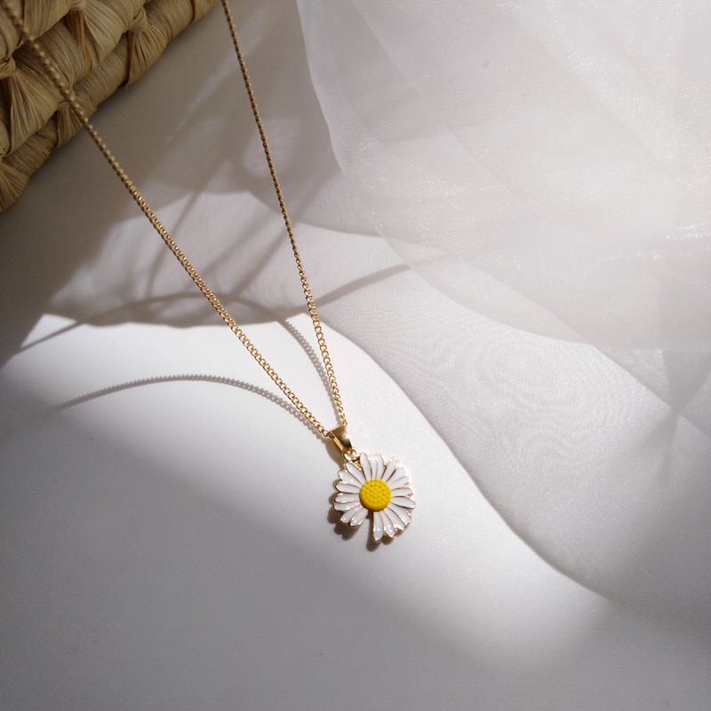 Daisy Necklace Summer Women Jewelry