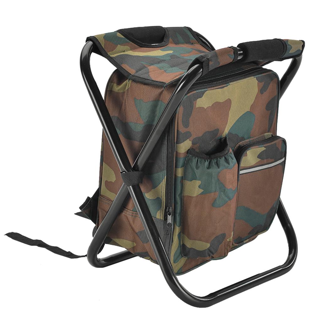 Insulated Foldable Camping Backpack Chair