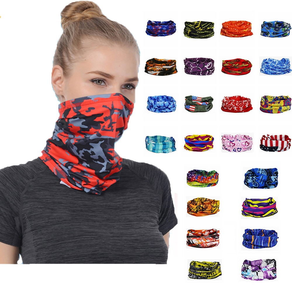 Neck Tube Scarf Sunshade Bandana Collar