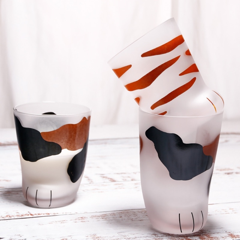 Heat Resistant Cat Paw Glass