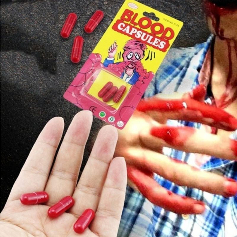 Food-Grade Blood Capsules (6pcs)