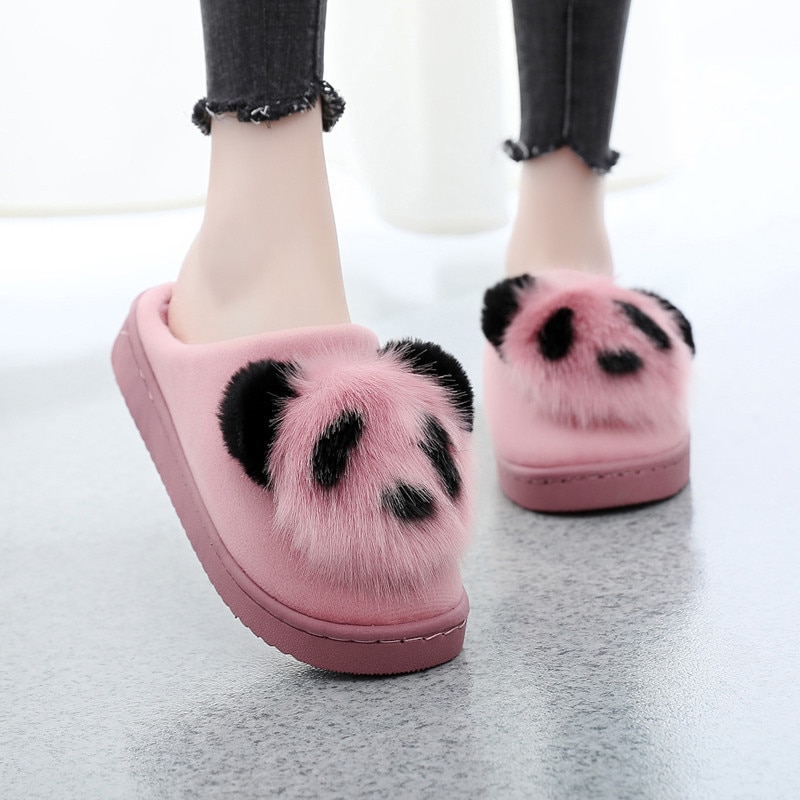 Panda Slippers Ladies Indoor Slippers