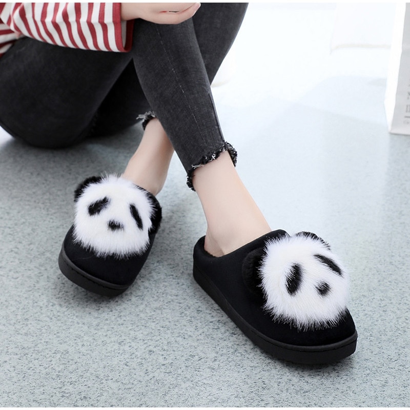 Panda Slippers Ladies Indoor Slippers