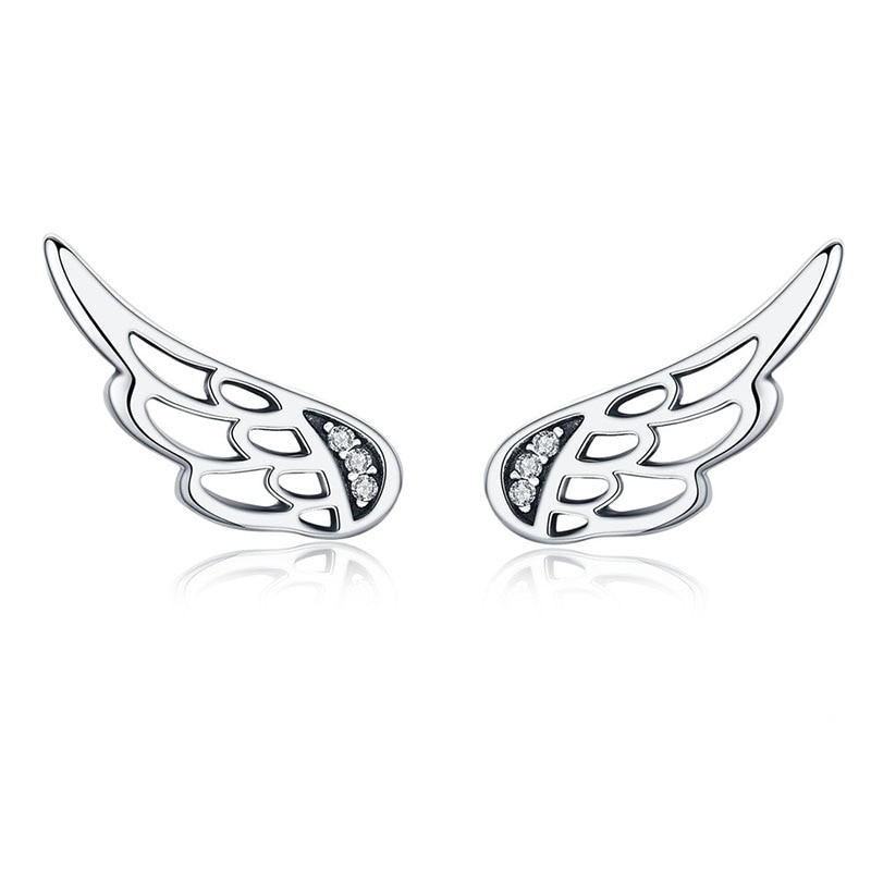 Angel Wing Earrings Ladies Stud Earrings