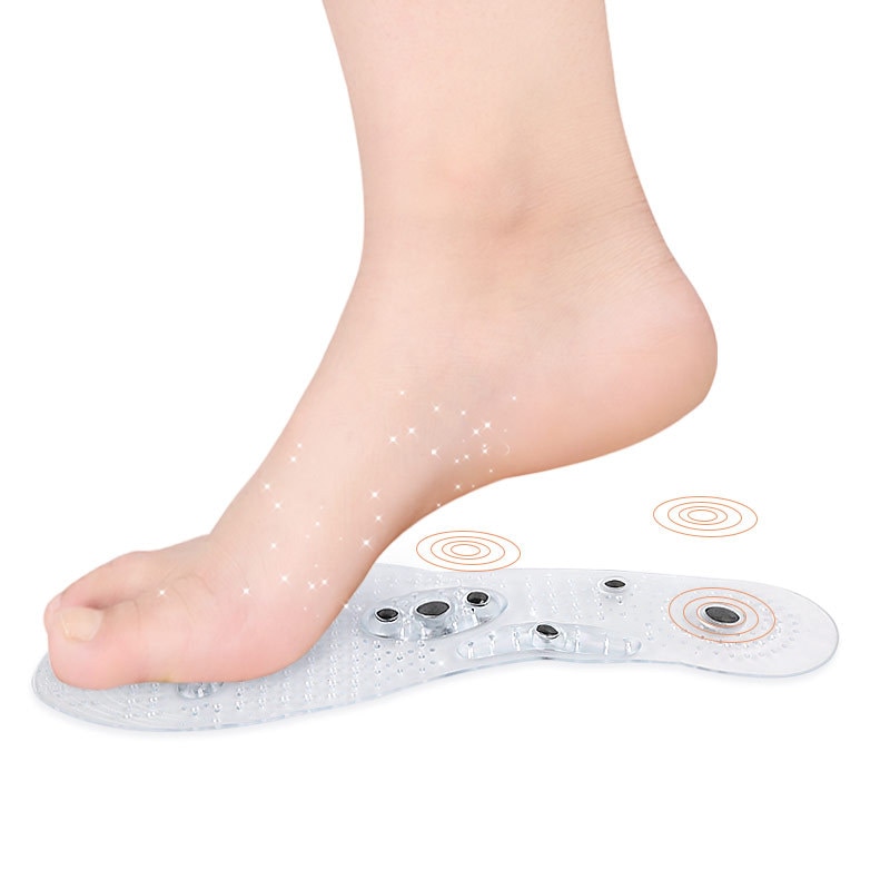 Magnetic Reflexology Insoles Foot Therapy Shoe Pads