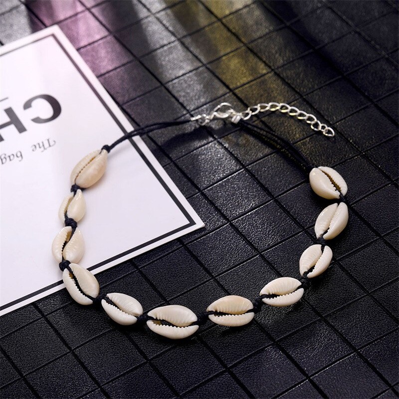 Seashell Necklace Choker Fashion Accessory