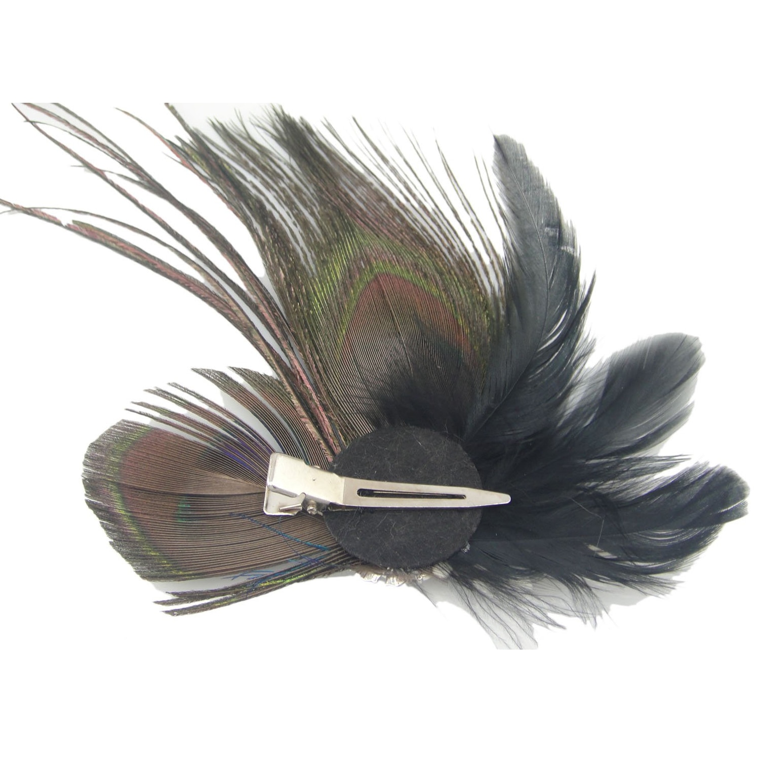 Peacock Hair Clip Hair Accessory